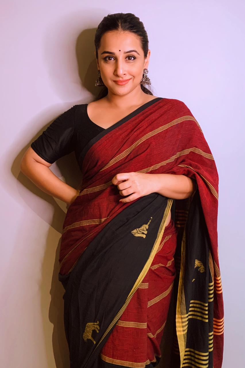 SHAKUNTALA DEVI TIGER SAREE